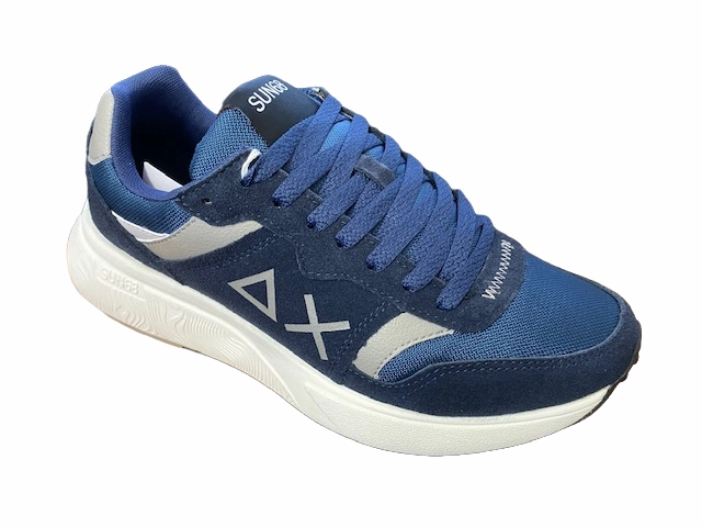 Sneakers With Zipper Sun68 Sneakers da uomo Daddy Z42127 07 navy blue