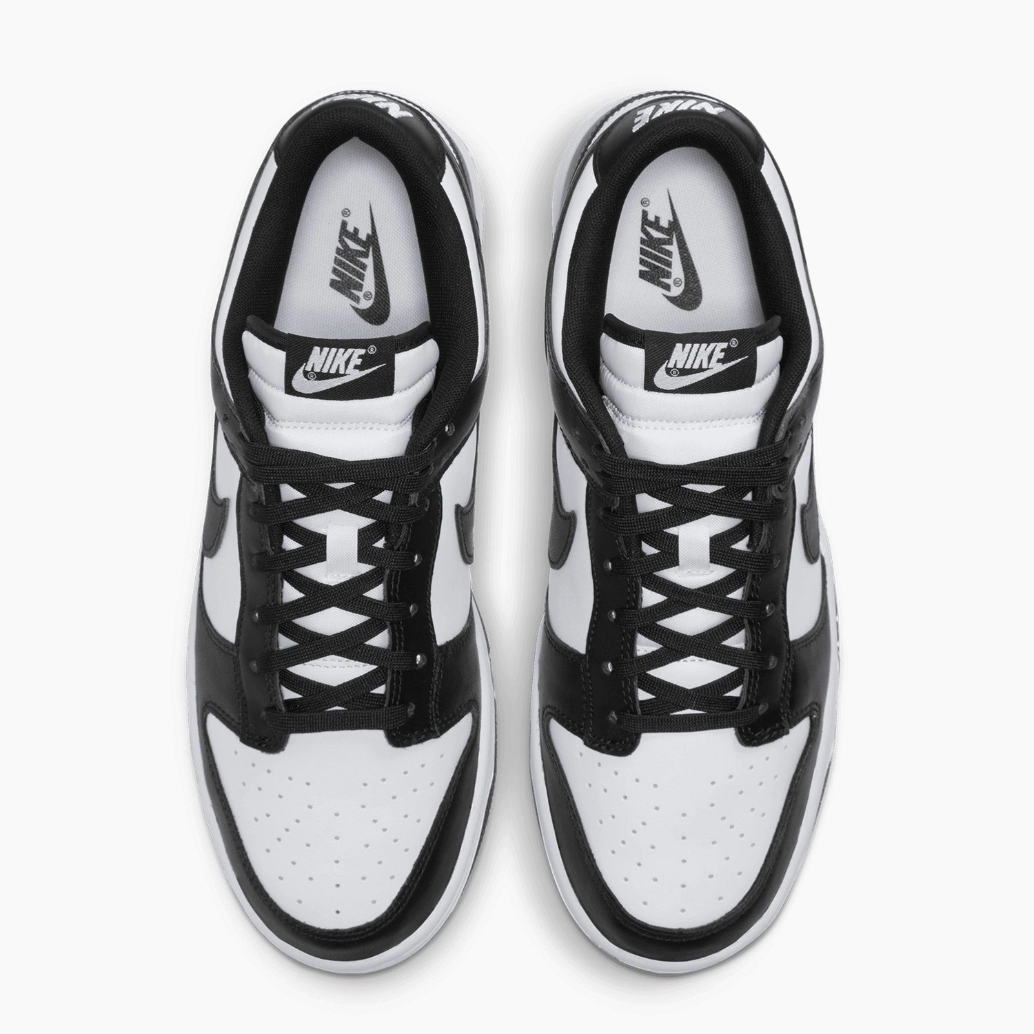 Nike Soccer Shoes High Top Men's Dunk Low Retro "Panda"