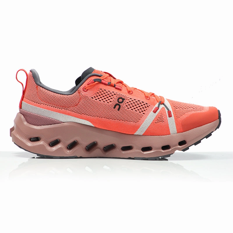 Running Shoes Sale On Cloudsurfer Trail Women's Trail Shoe - Flame/Dustrose