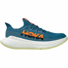 Men's Hoka Carbon X 3, Blue Coral/Black, 11.5 D Medium Wenatchee