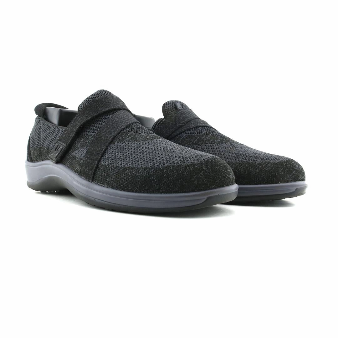 Orthofeet Women - Amalya - Black Running Dress Shoes