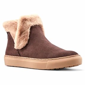 Cougar Duffy Cocoa Waterproof Sneaker Boot (Women's) Western Boots Rhinestone