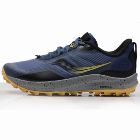 On Running Shoes Clearance Saucony Peregrine 12 Women's Trail Shoe - Basin/Gold