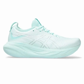 Asics Orthopedic Shoes Womens ASICS GEL-Nimbus 25 - Soothing Sea / Pure Silver