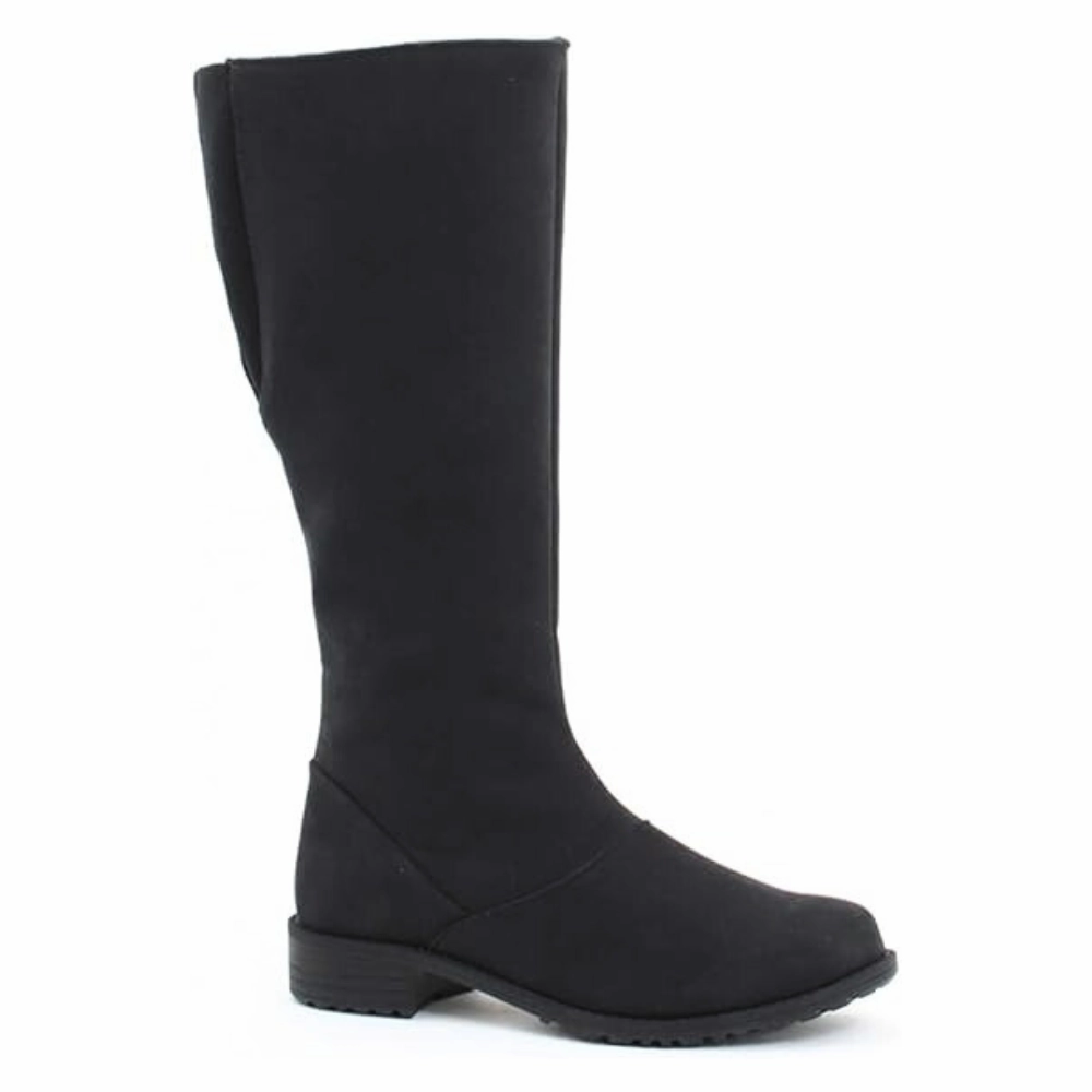Wide Calf Tall Boots Toe Warmers Runa Black Waterproof Boot (Women's)
