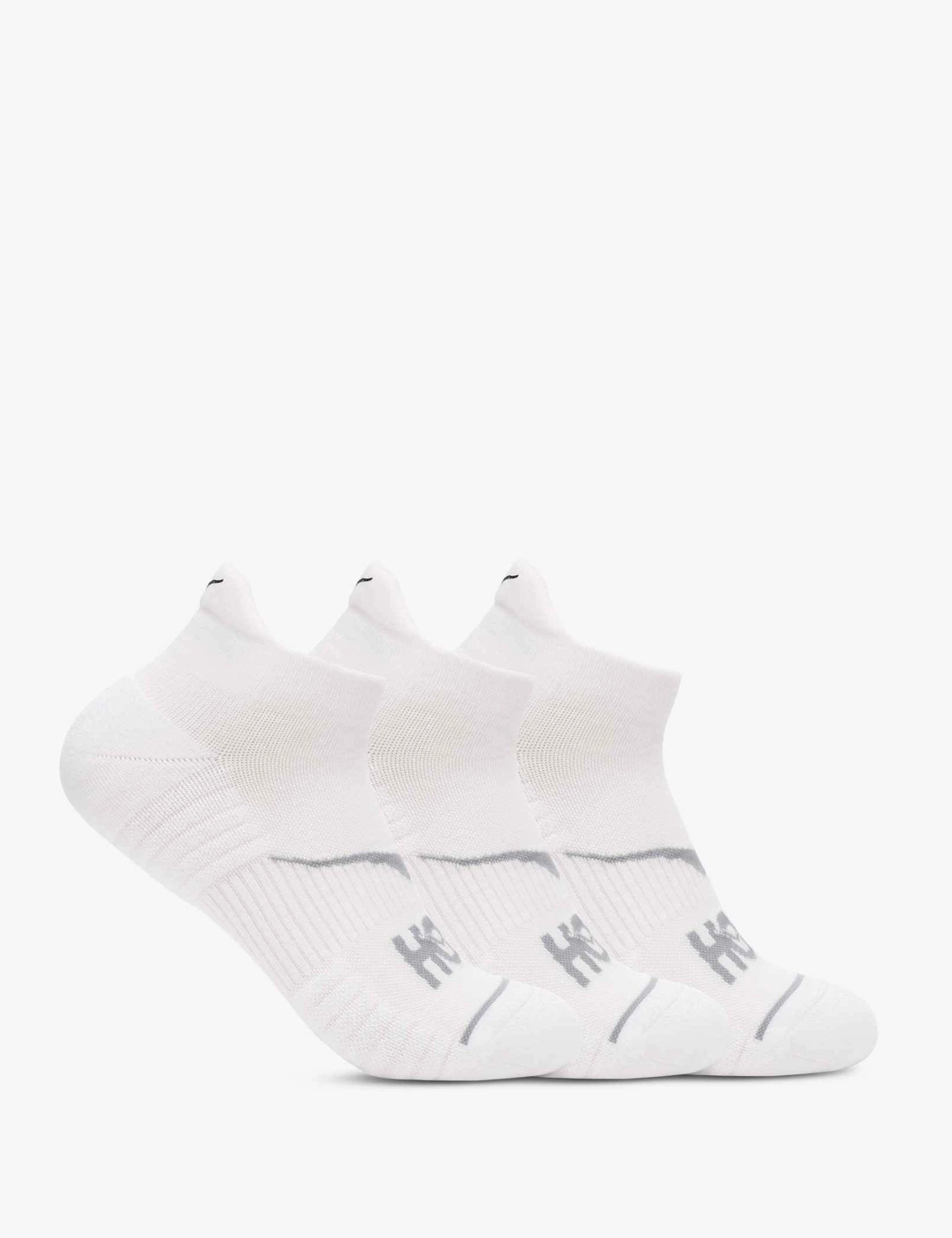 No-Show Run Sock 3-Pack - White Best Shoes Knee Pain