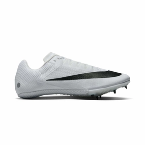 Oklahoma State University Nike Shoes Nike | Unisex Rival Sprint Track & Field Sprinting Spikes - White