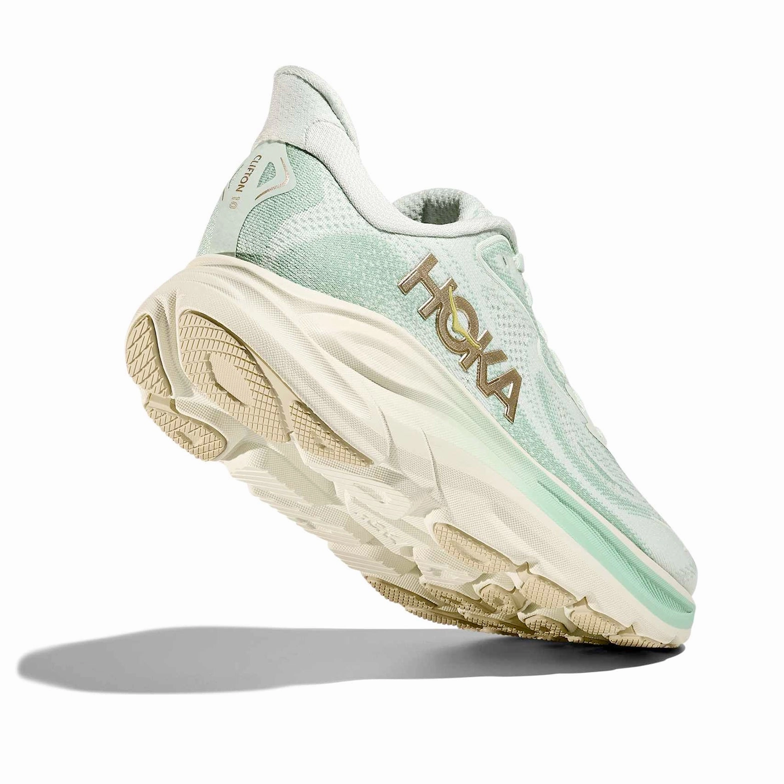 Women's Clifton 10 Running Shoes Sea Glass / Jadeite New Shoes