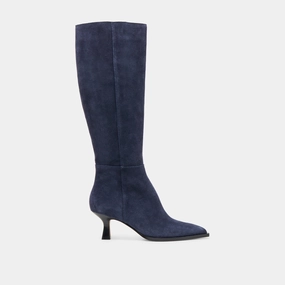 AUGGIE BOOTS NAVY SUEDE Zucca Boots