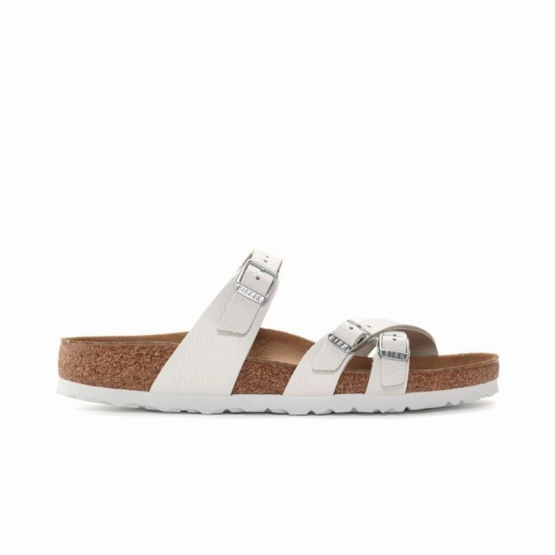 Beaches Sandals Birkenstock Women's Franca - White Leather