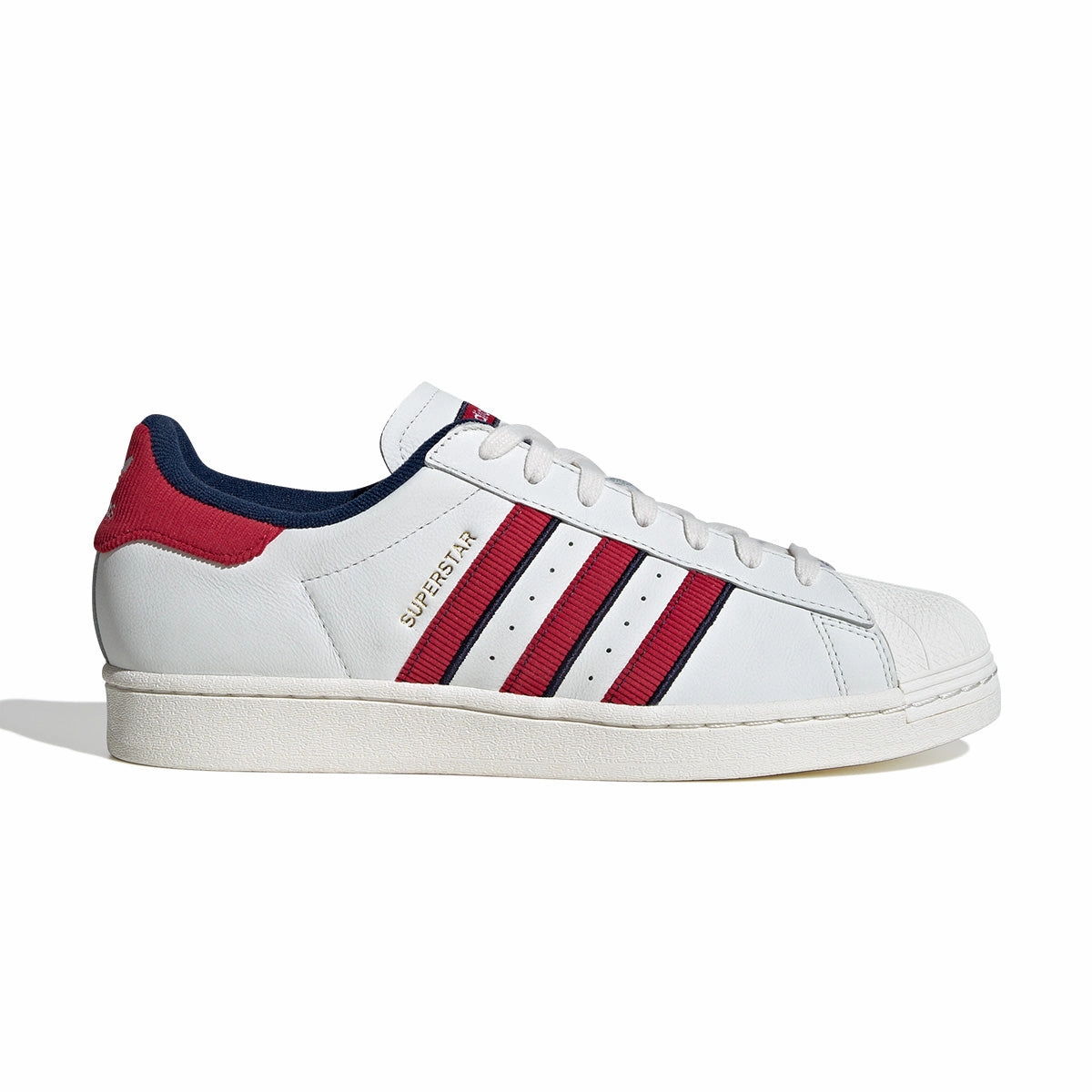 Adidas Shoes For Running Superstar 'White Team Victory Red Night Indigo'