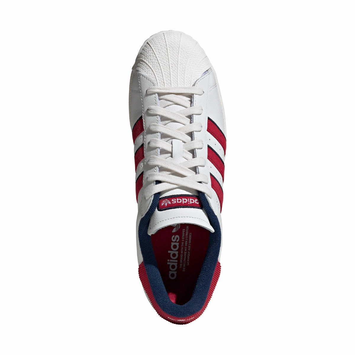Bulky Adidas Shoes Superstar 'White Team Victory Red Night Indigo'
