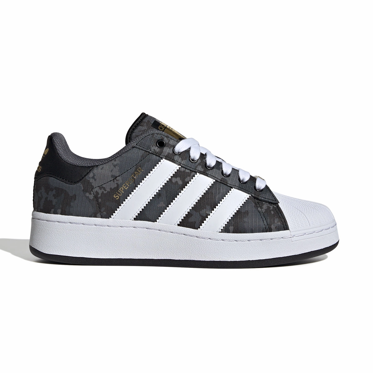 Adidas Harden Basketball Shoes Superstar XLG 'Digi Camo Black'