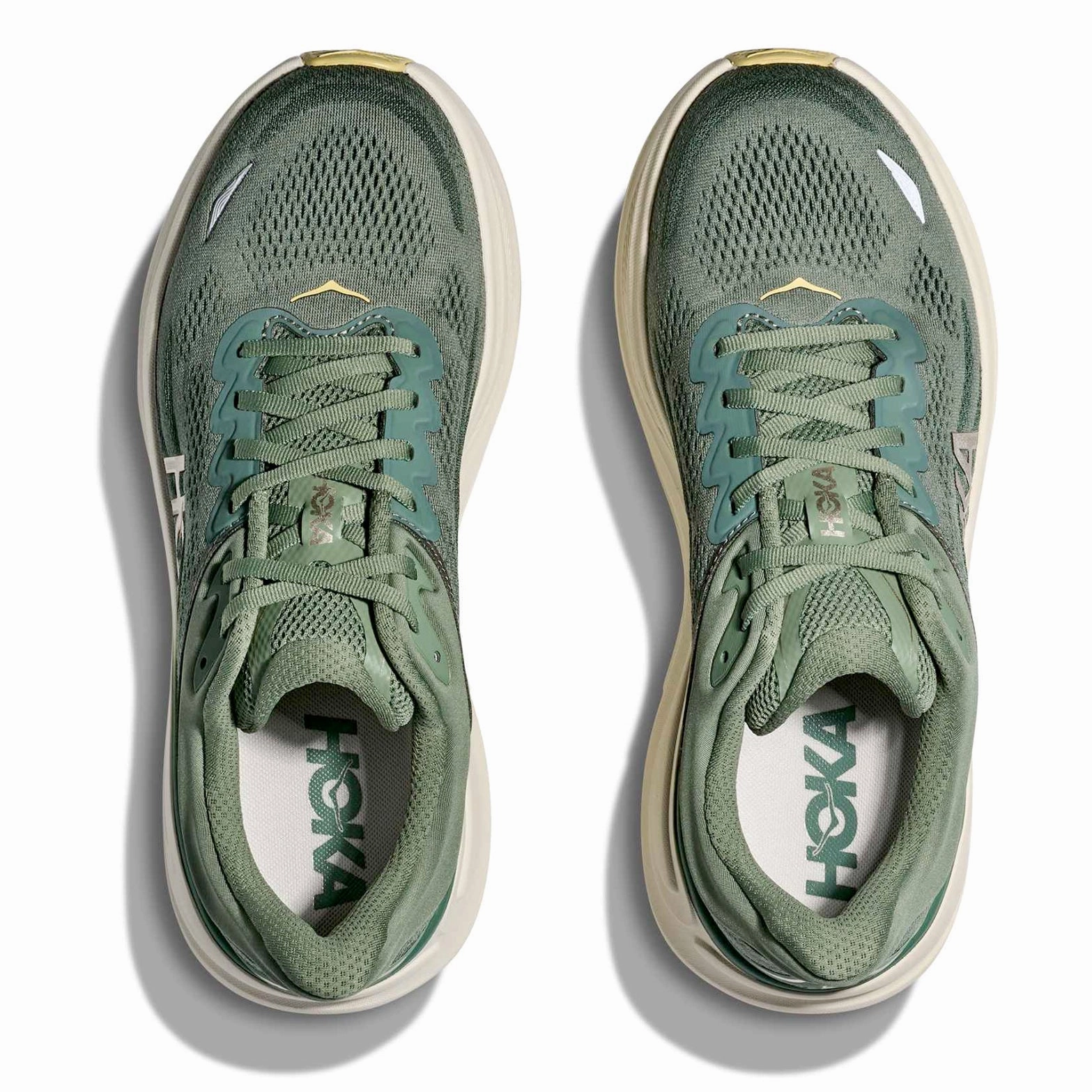 Men's Bondi 9 Running Shoes Succulent / Fern Shoes Near Me Clearance