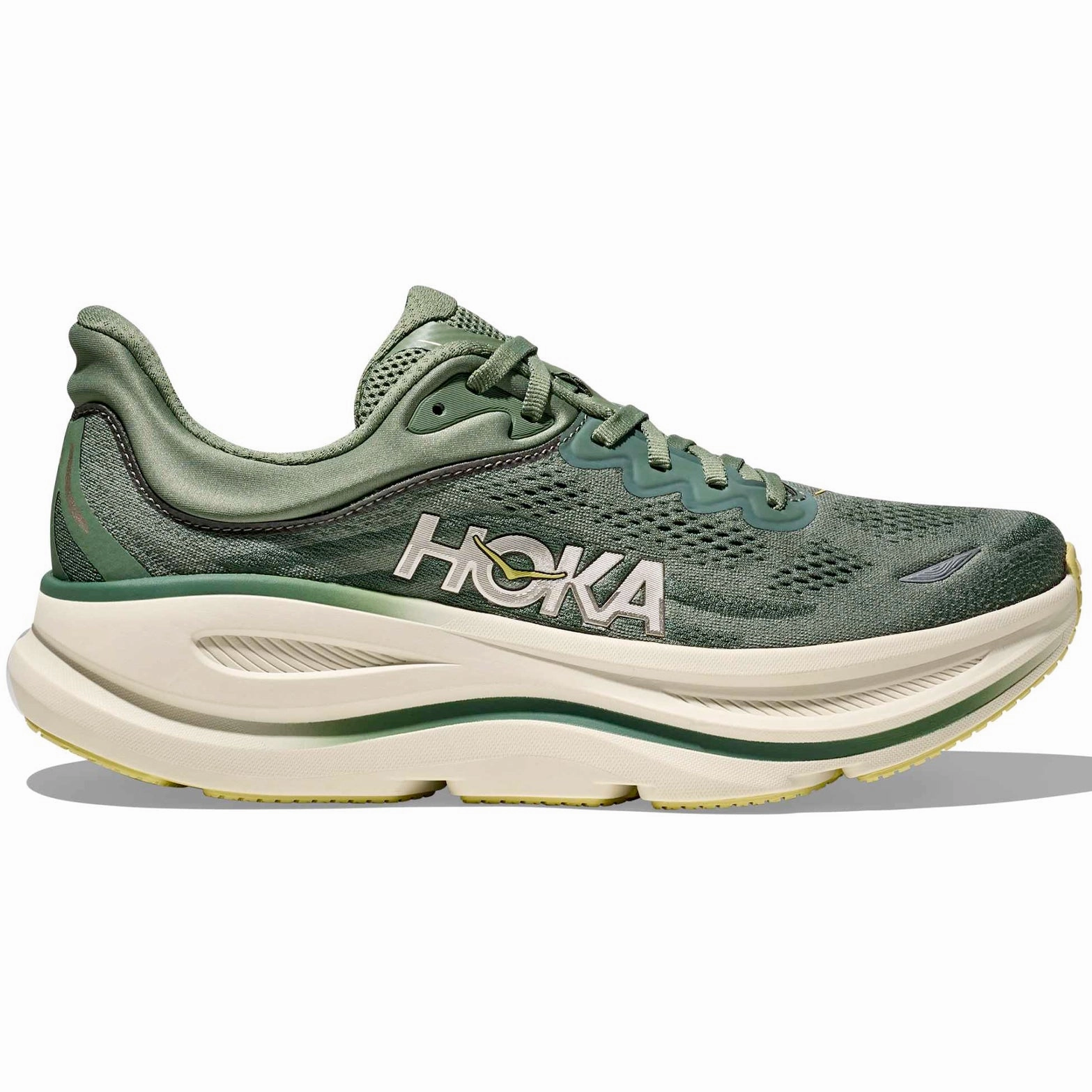 Men's Bondi 9 Running Shoes Succulent / Fern Shoes Trail