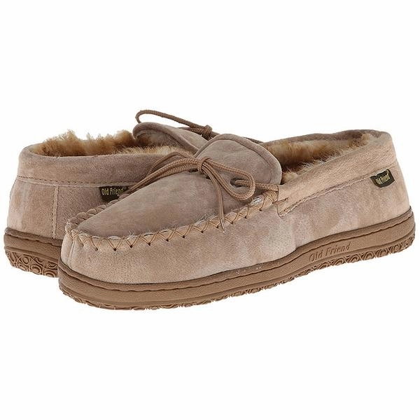 Bear Paw Slippers Old Friend Loafer Moccasin Chestnut (Men's)