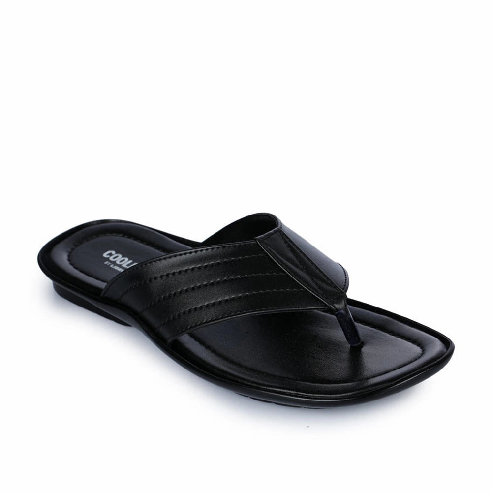 China Slippers Coolers Casual Black Slippers For Men COOL99-120 By Liberty