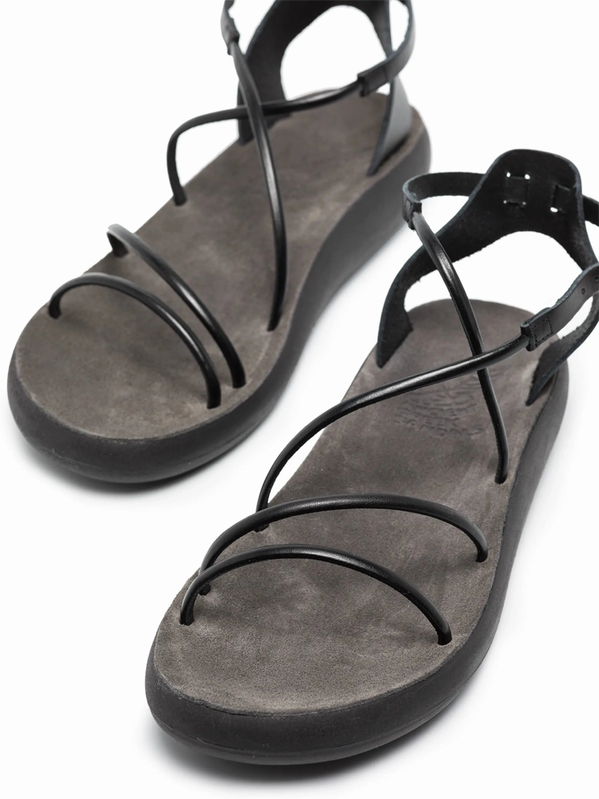 Anastasia strappy sandals Best Casual Shoes For Flat Feet