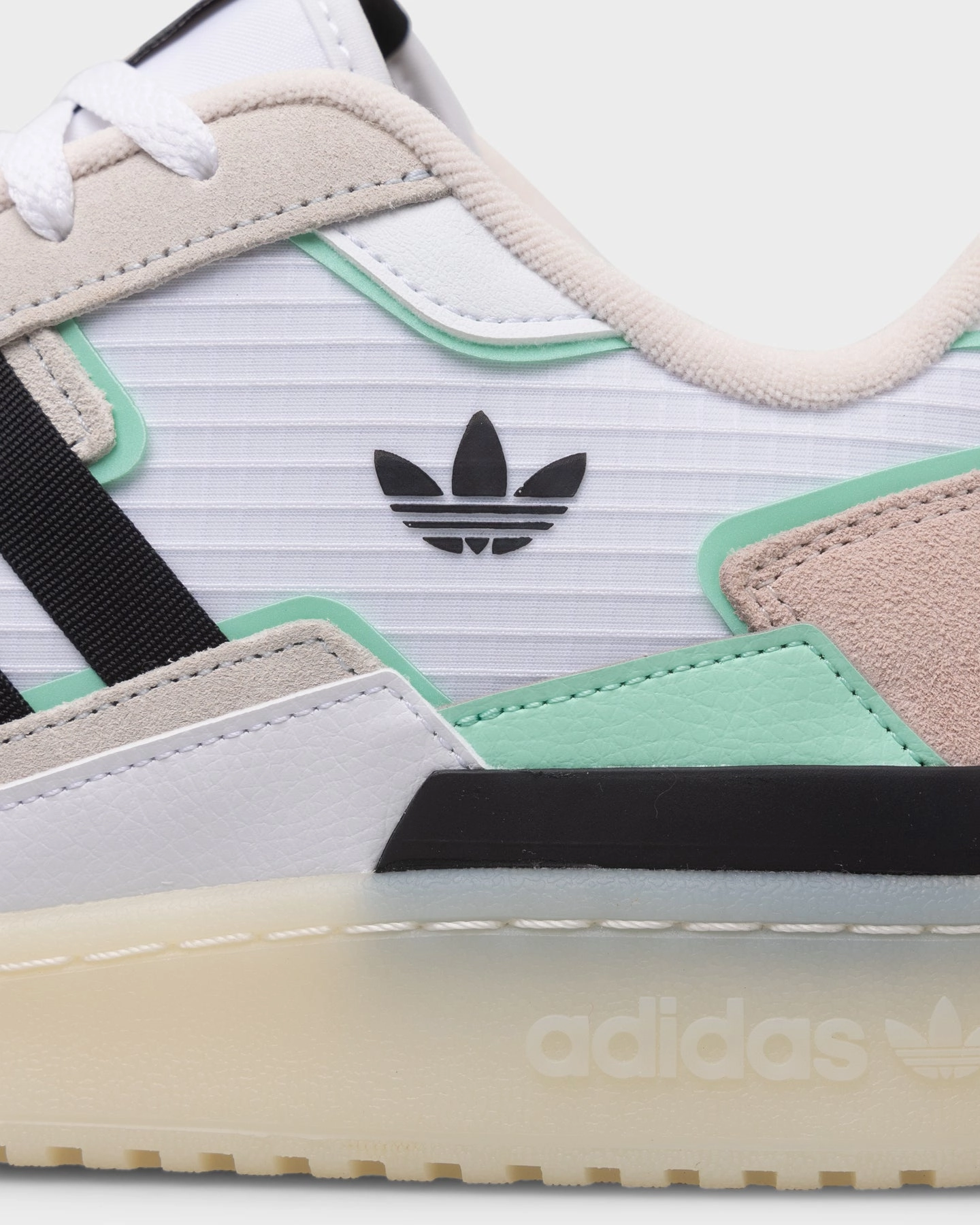 Adidas Torsion Shoes Adidas Forum Exhibit Low 2 Footwear White/Core Black