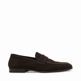 Designer Loafers Sale Swanson Casual Shoe BROWN SUEDE