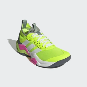 RAPIDMOVE ADV 2 HIIT TRAINING SHOES - Lucid Lemon / Cloud White / Lucid Pink Adidas Trail Shoe
