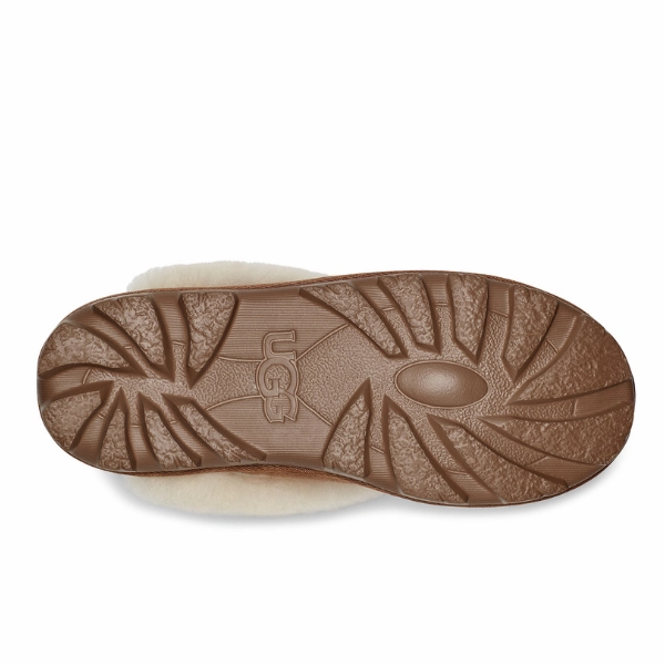 UGG Women's Coquette Slipper Chestnut Brunches Slippers
