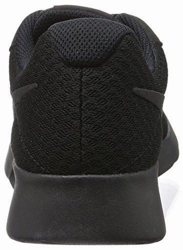 Nike By You Basketball Shoes Tanjun Black/Black/White Running Shoes