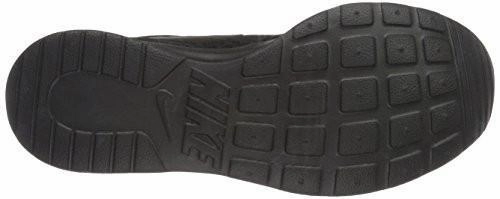 Oregon Ducks Nike Shoes Tanjun Black/Black/White Running Shoes