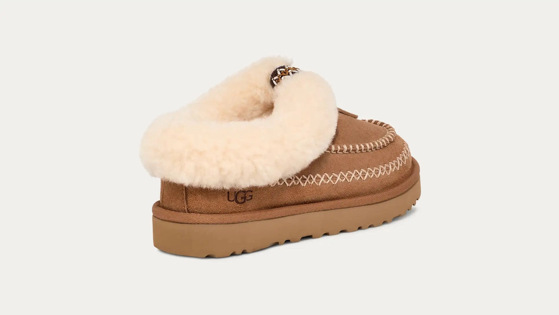 Step Two Slide UGG WOMENS TASMAN ALPINE - CHESTNUT