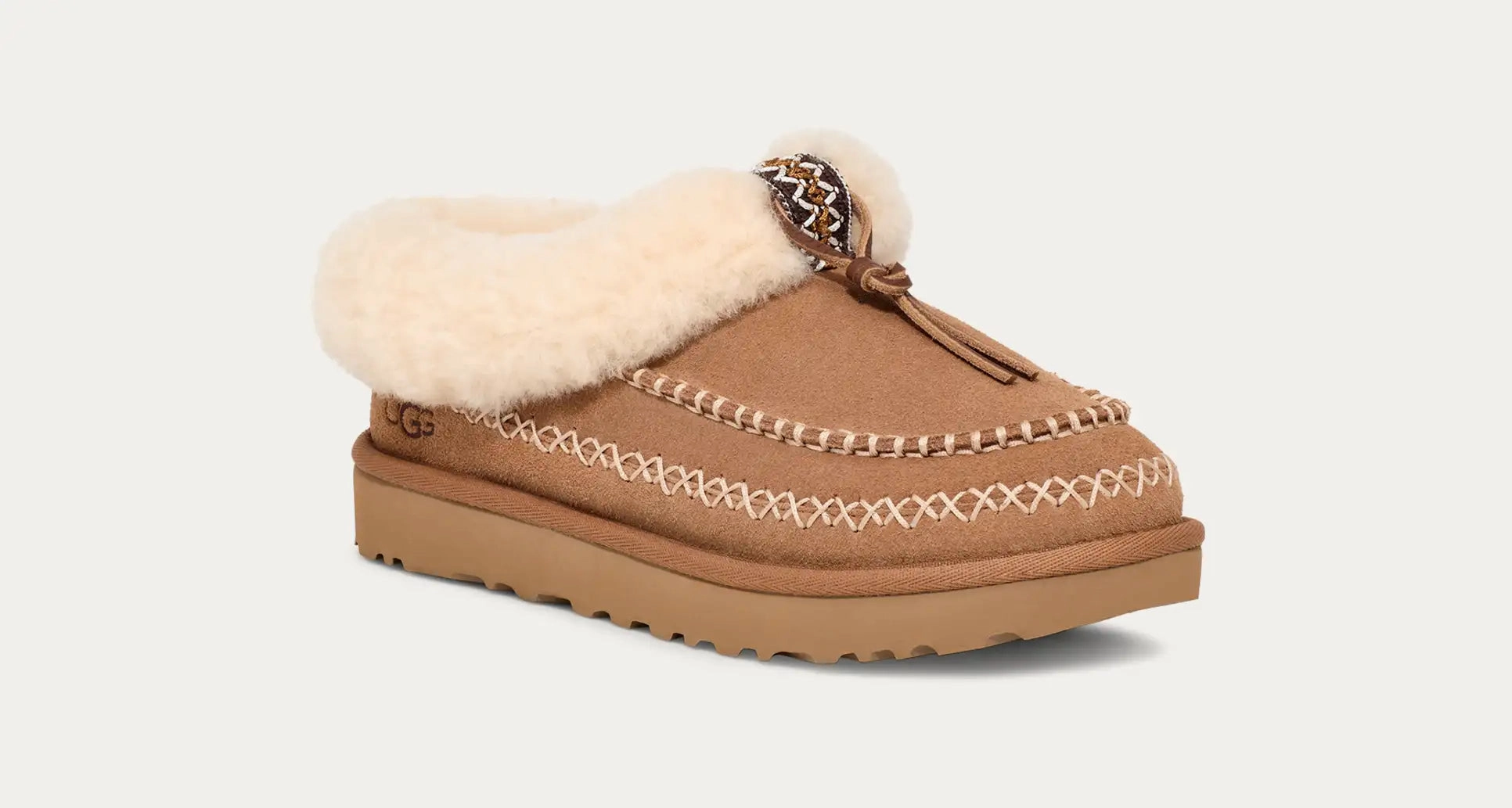 UGG WOMENS TASMAN ALPINE - CHESTNUT Pattern For Knitted Slippers