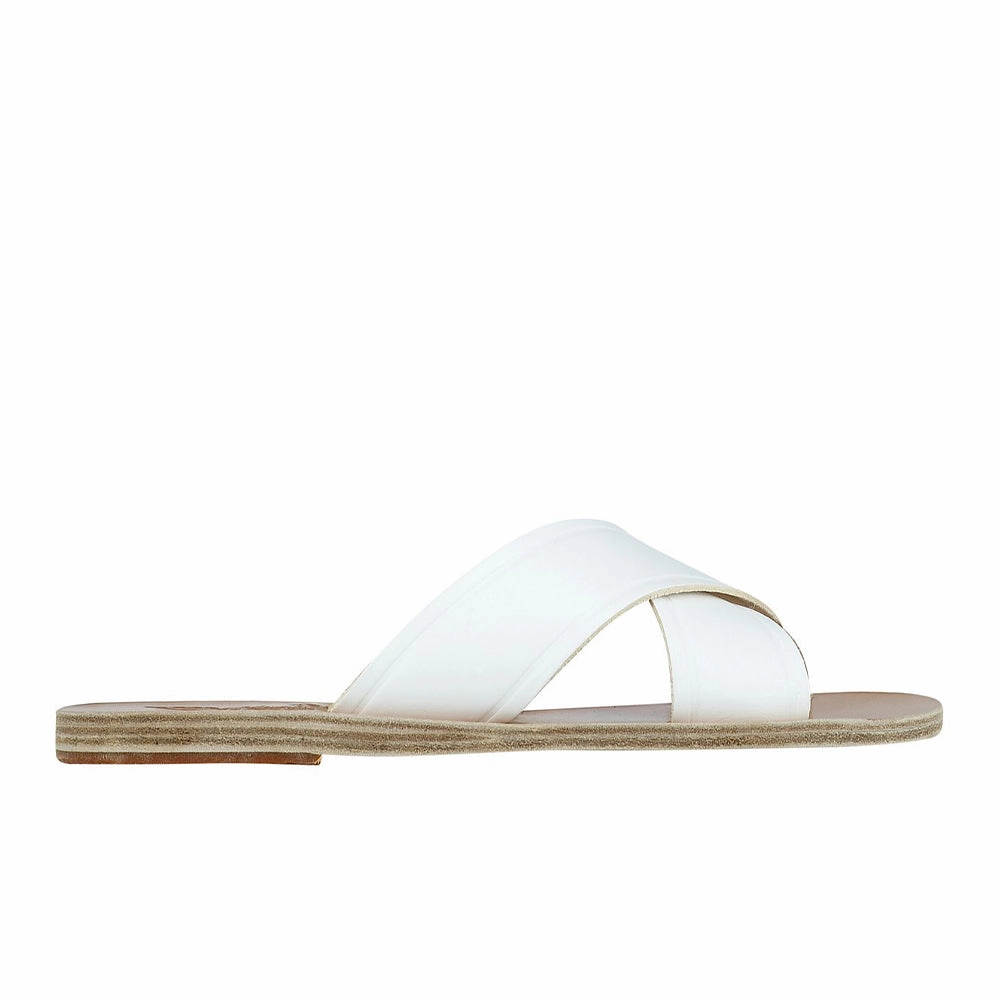 Thais White Sandals Saint Vincent