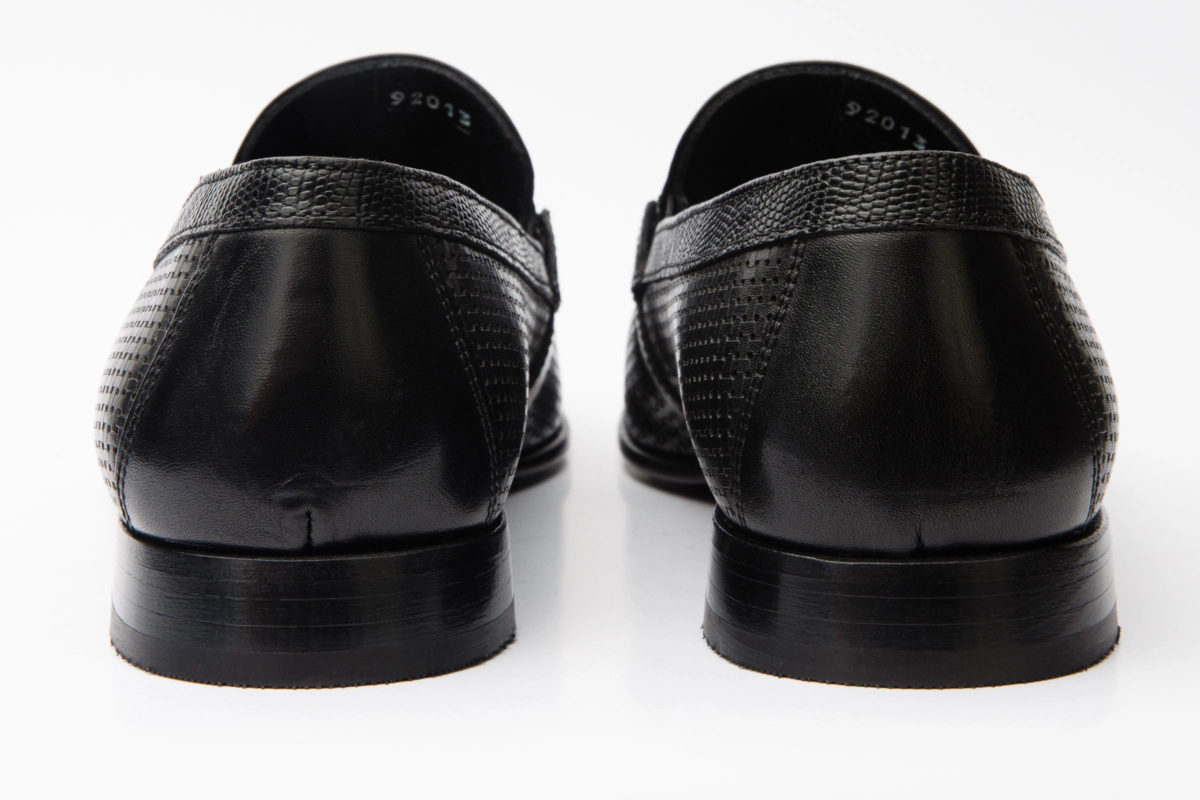 Velvet Dress The Acerra Black Leather Loafer Men Shoe Final Sale!