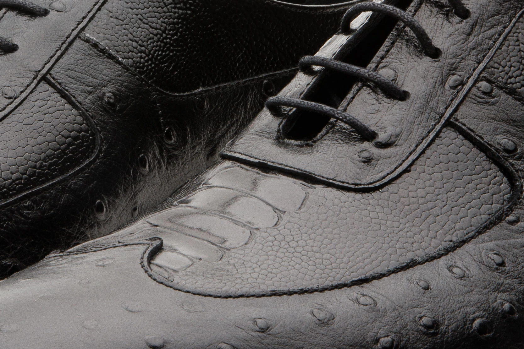 The Alabama Black Wingtip Oxford Men Shoe Autumn Dress Shoes