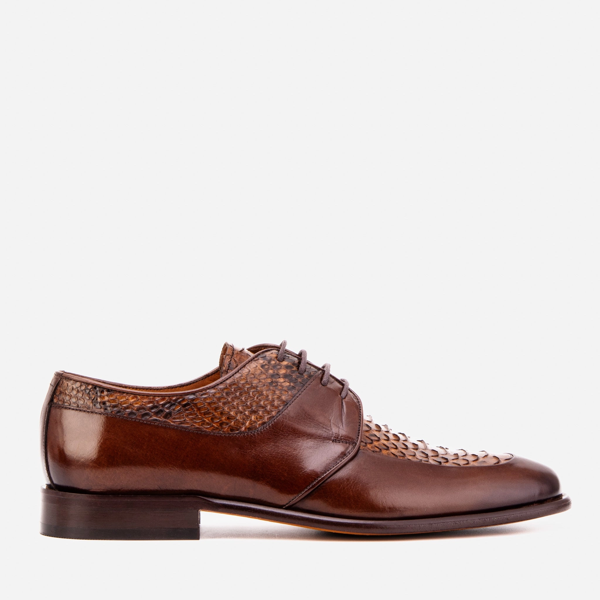 Shoes To Wear With Jean The Arven Tan Python Leather Men Shoe
