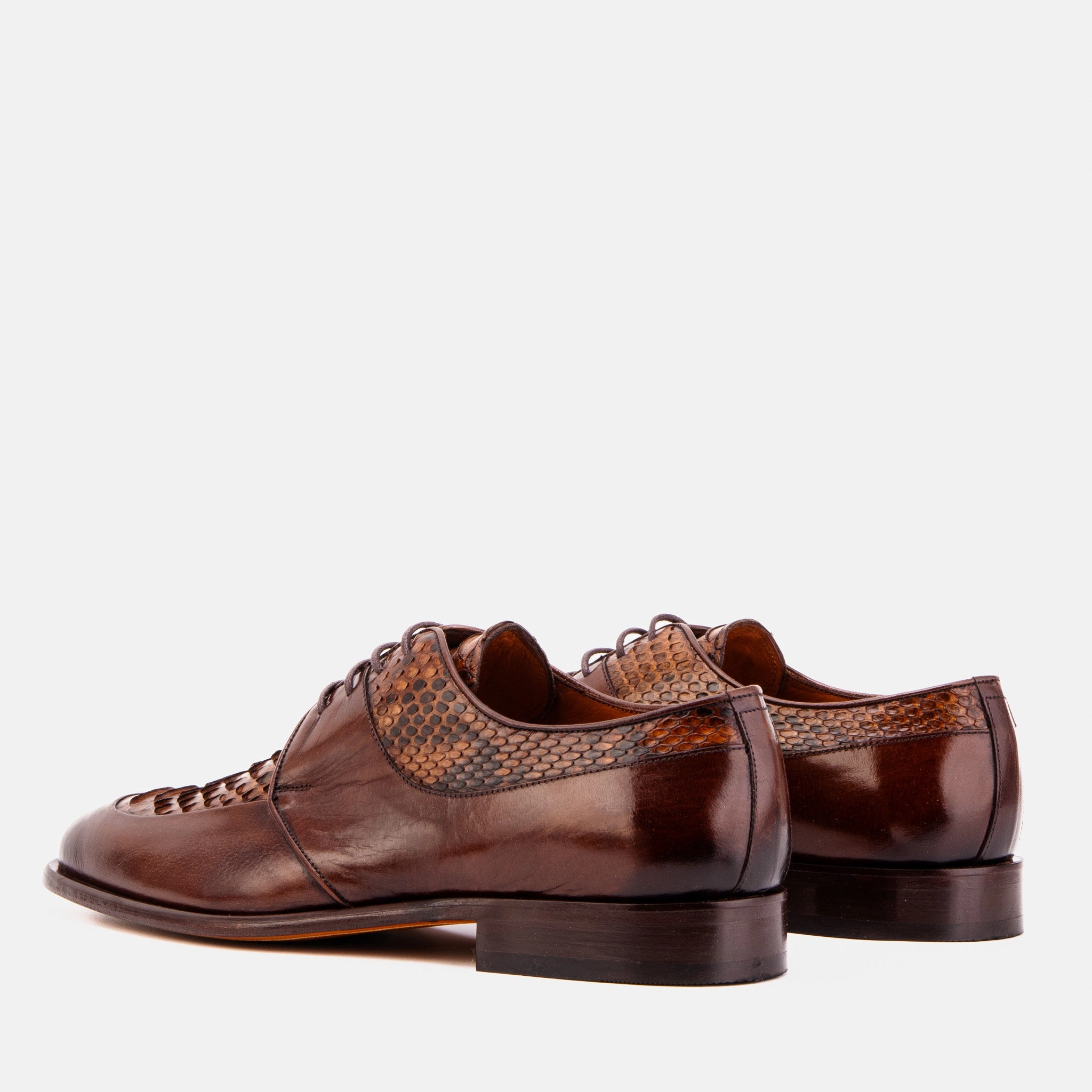 The Arven Tan Python Leather Men Shoe Dress Shoes Cyber Monday