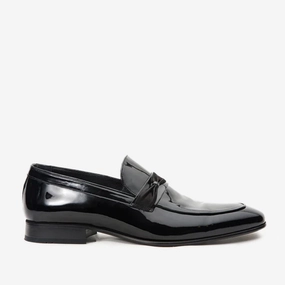 The Dodoma Black Patent  Leather Loafer Men Shoe Converse Shoes And Dresses