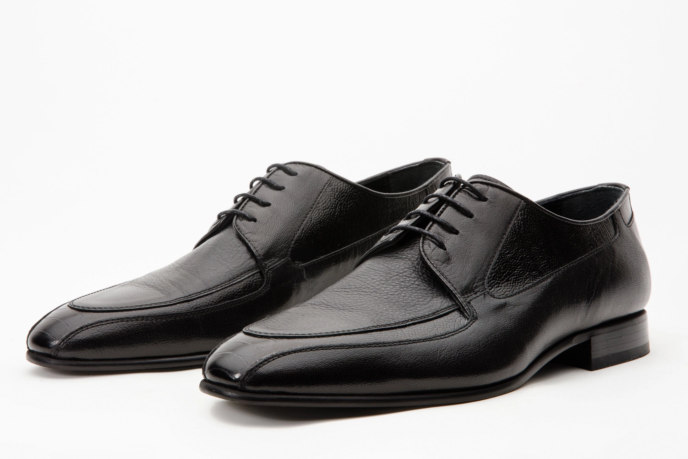 The Gardi Black Leather Derby Men Shoe Dockers Dress Shoes