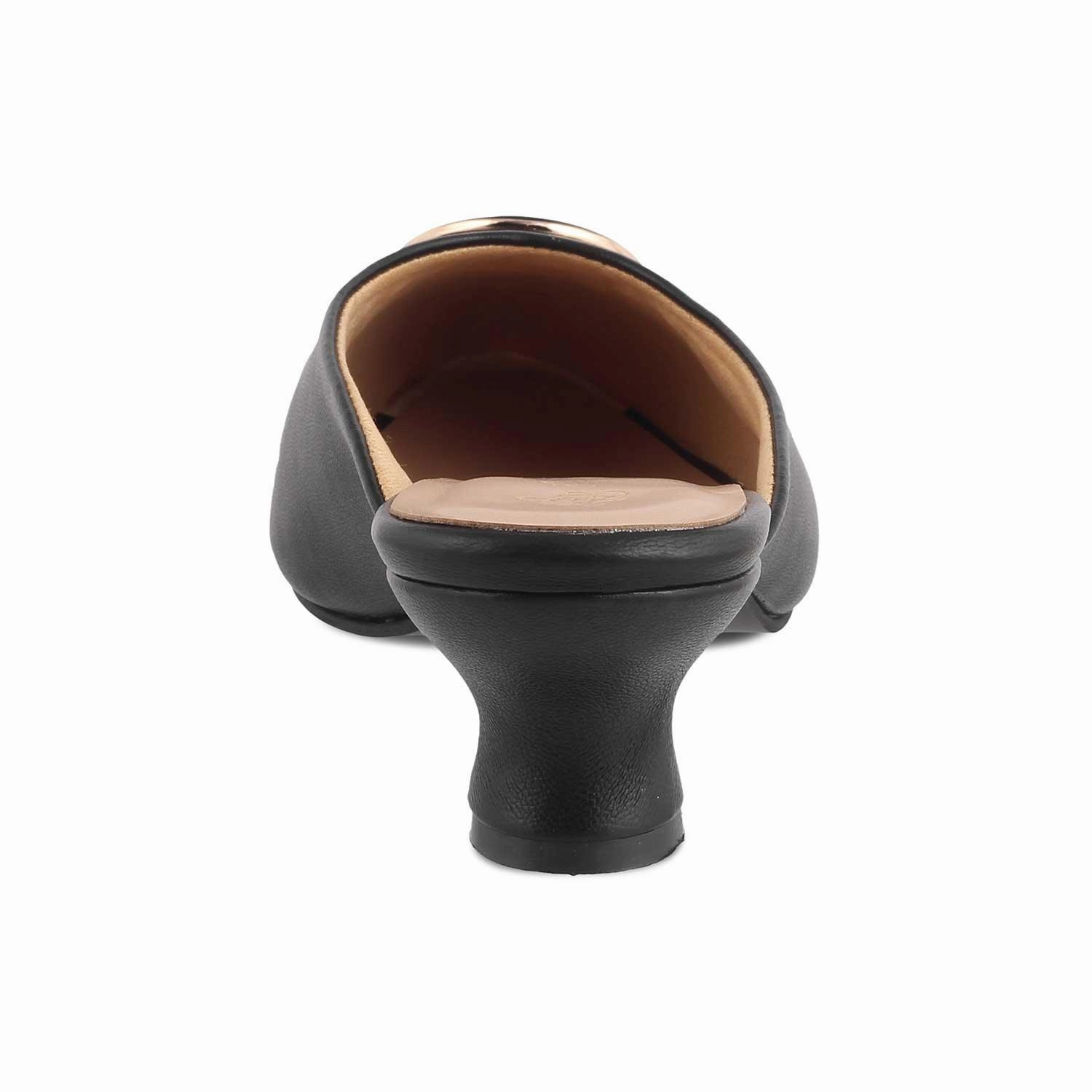 Sole Sandals The Jelew Black Women's Dress Mule Sandals Tresmode