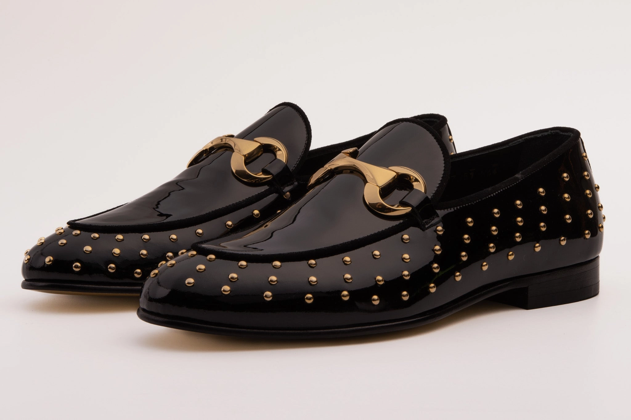 Dress Shoe Store The Jupiter  Shoe Black Spike Leather  Bit Dress Loafer Limited Edition Men  Shoe