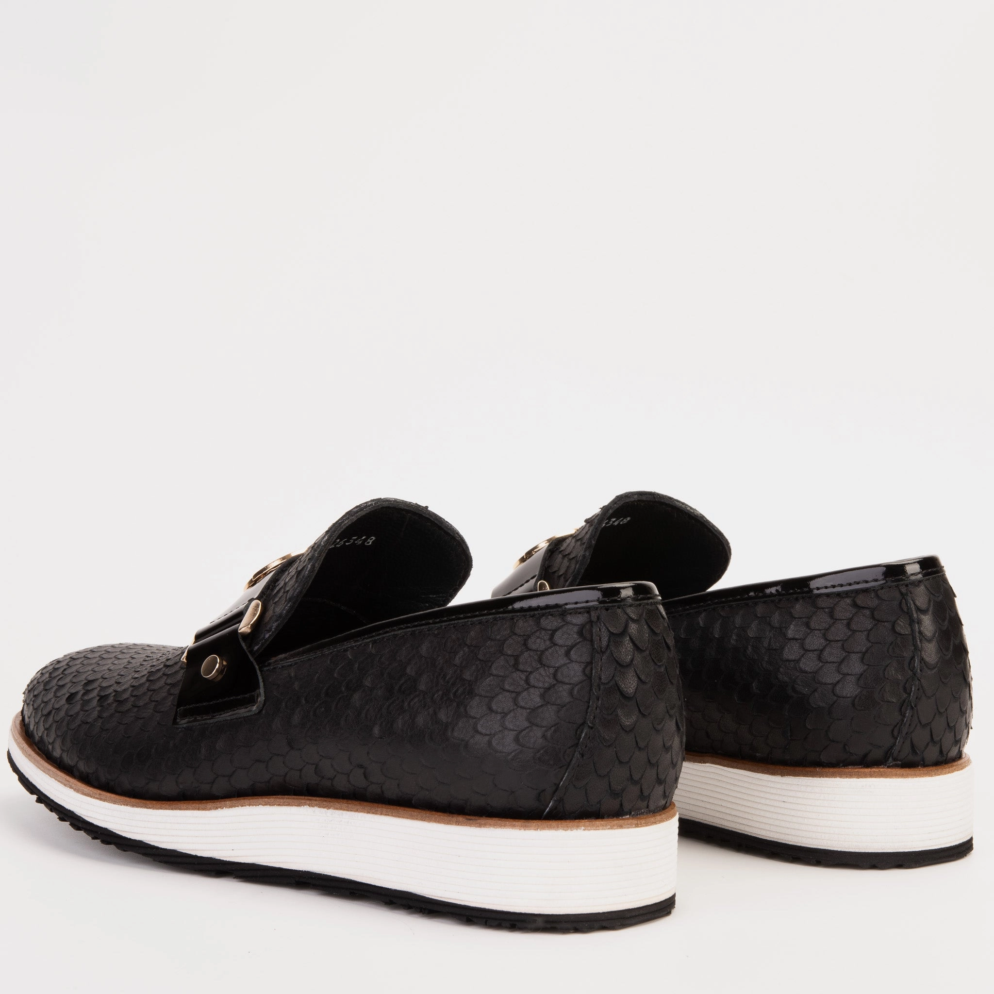 Dress Shoe Cleaner The Legacy Black Leather Men Casual Loafer Shoe