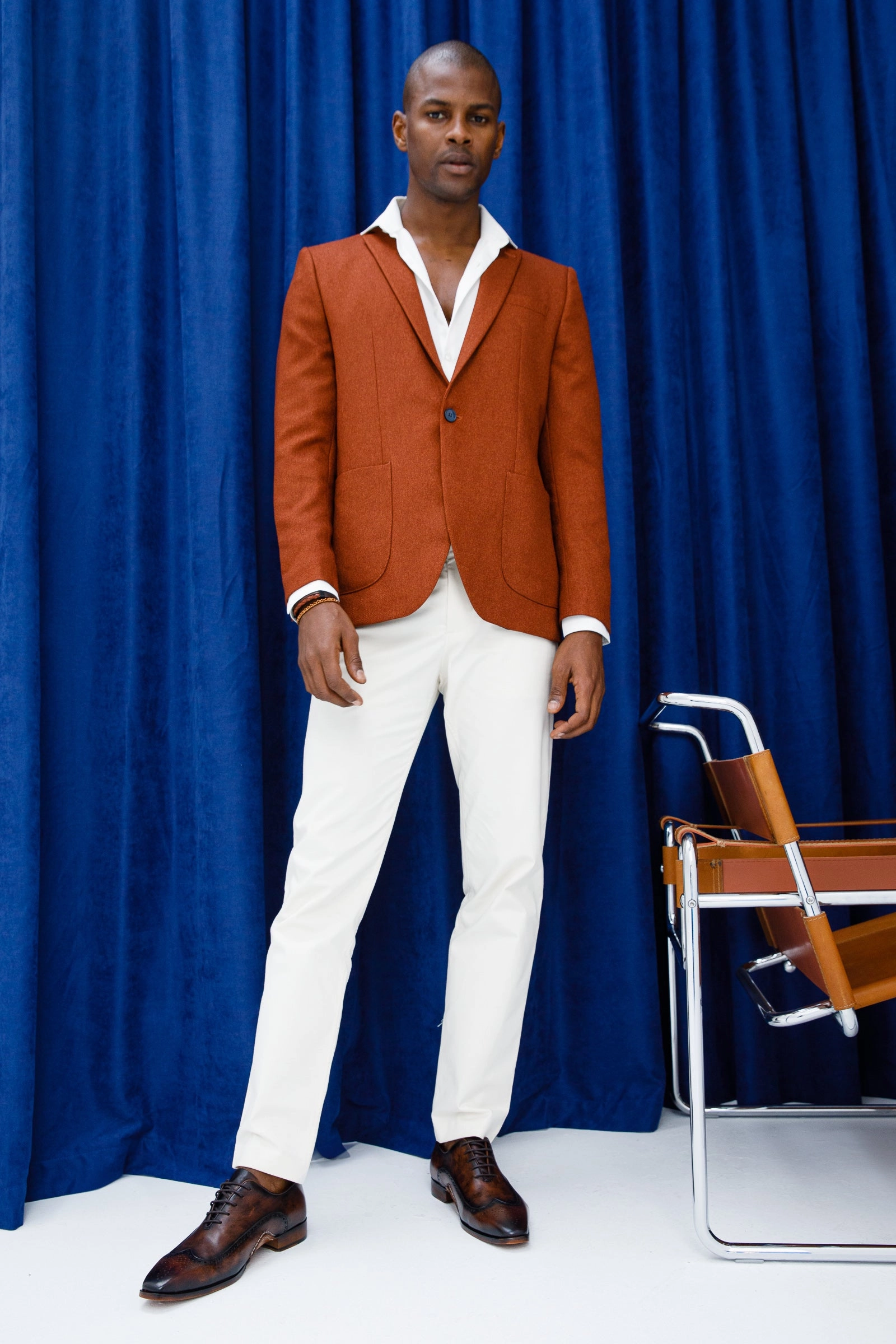 Dress Shoes In Store The Royal Hand Craft Brown Wingtip Oxford Men Shoe