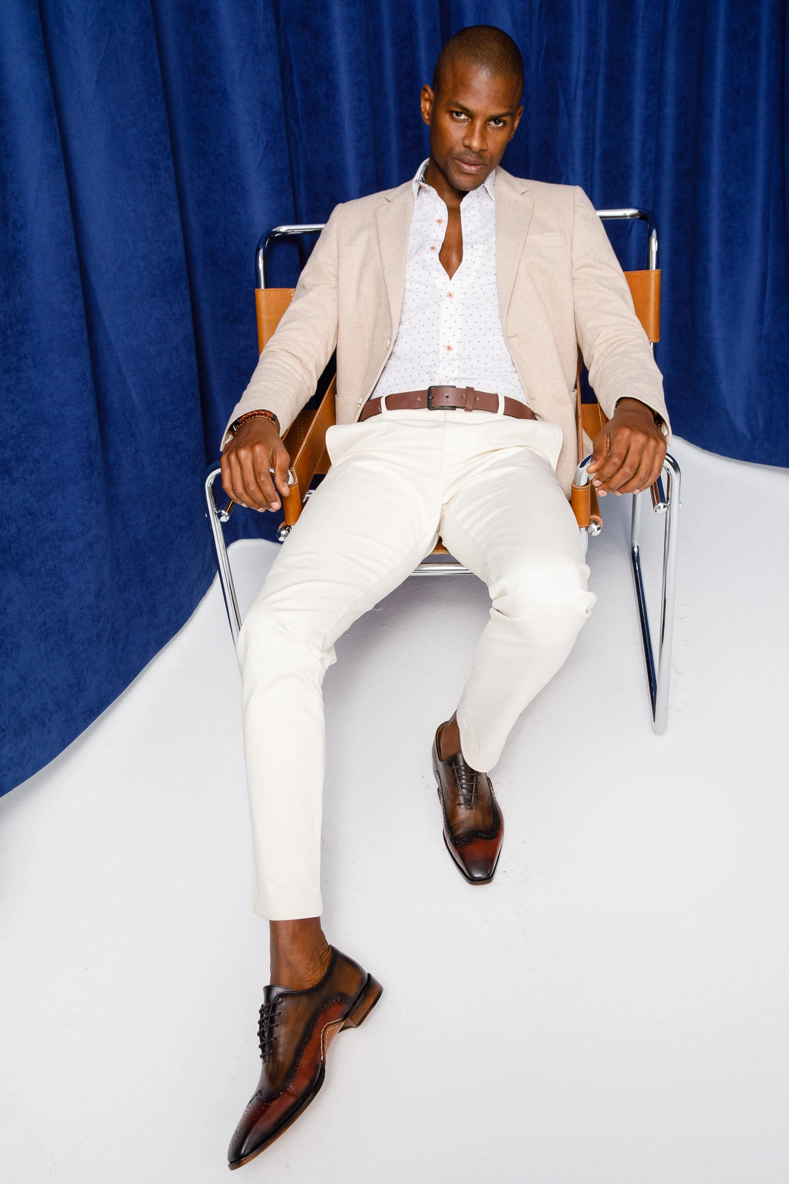 The Royal Hand Craft Burgundy Wingtip Oxford Men Shoe Good Place To Buy Dress Shoes