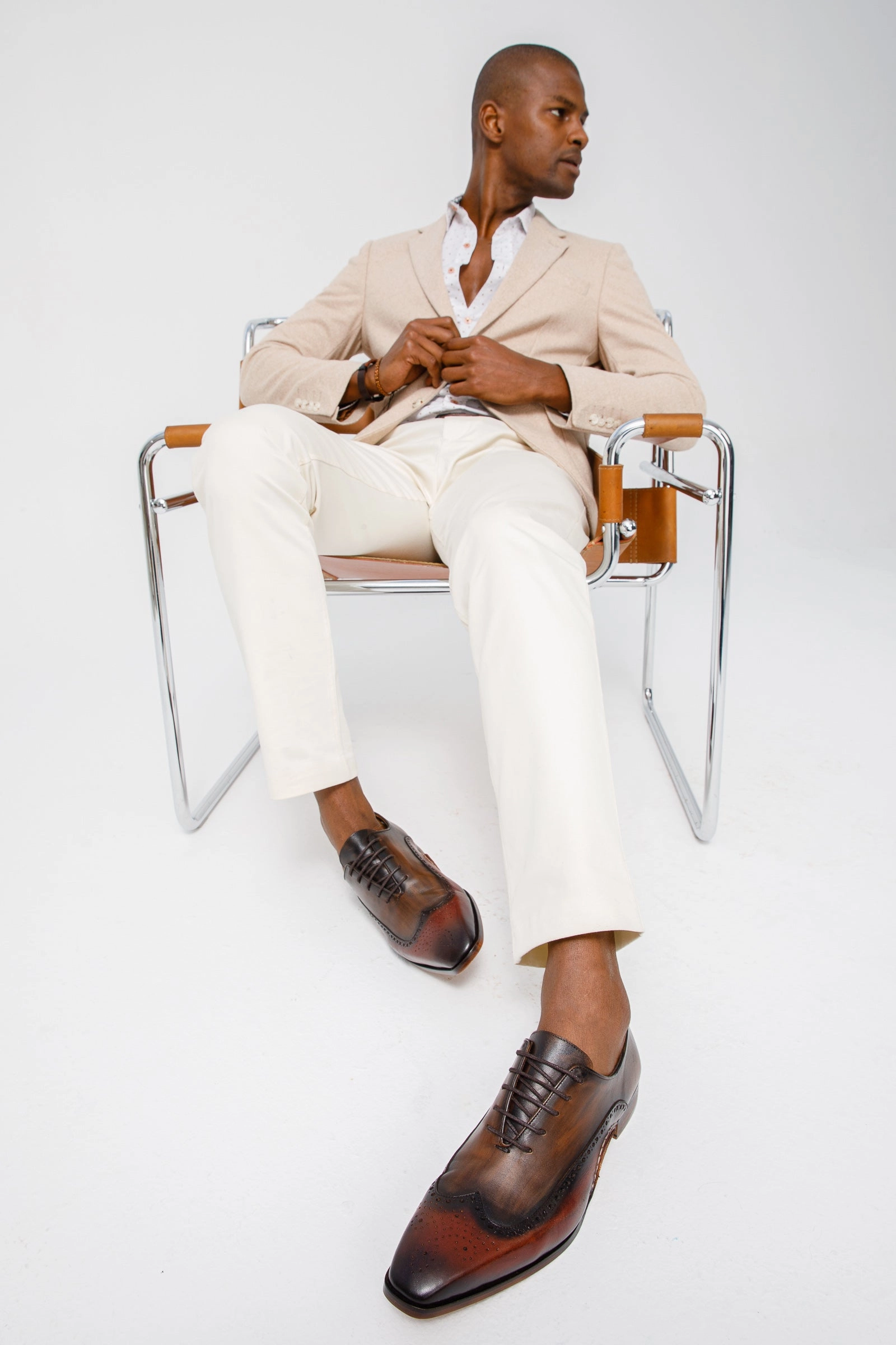 Dress Teal Shoes The Royal Hand Craft Burgundy Wingtip Oxford Men Shoe