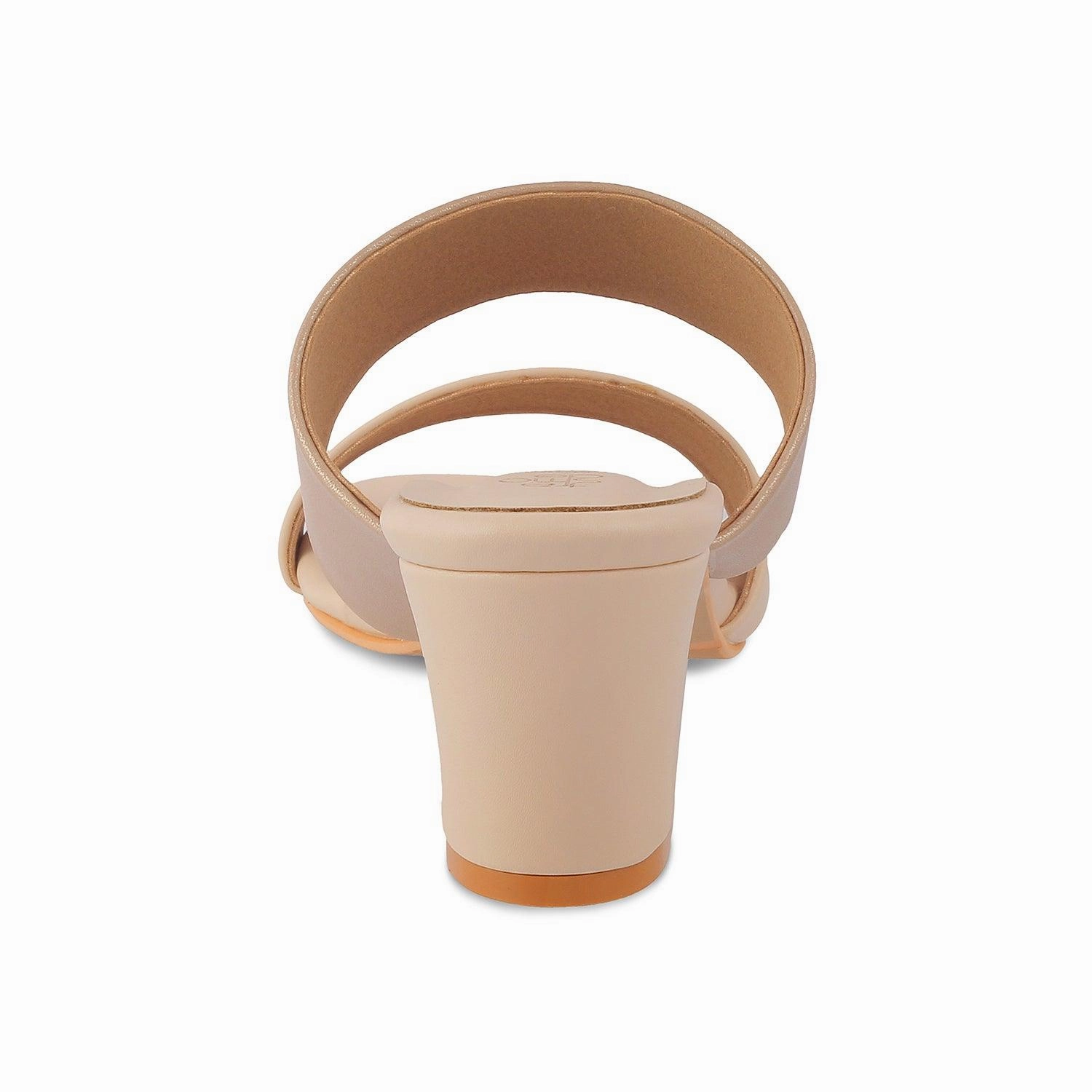 The Satania Beige Women's Dress Block Heel Sandals Tresmode All Inclusive Sandals Resorts