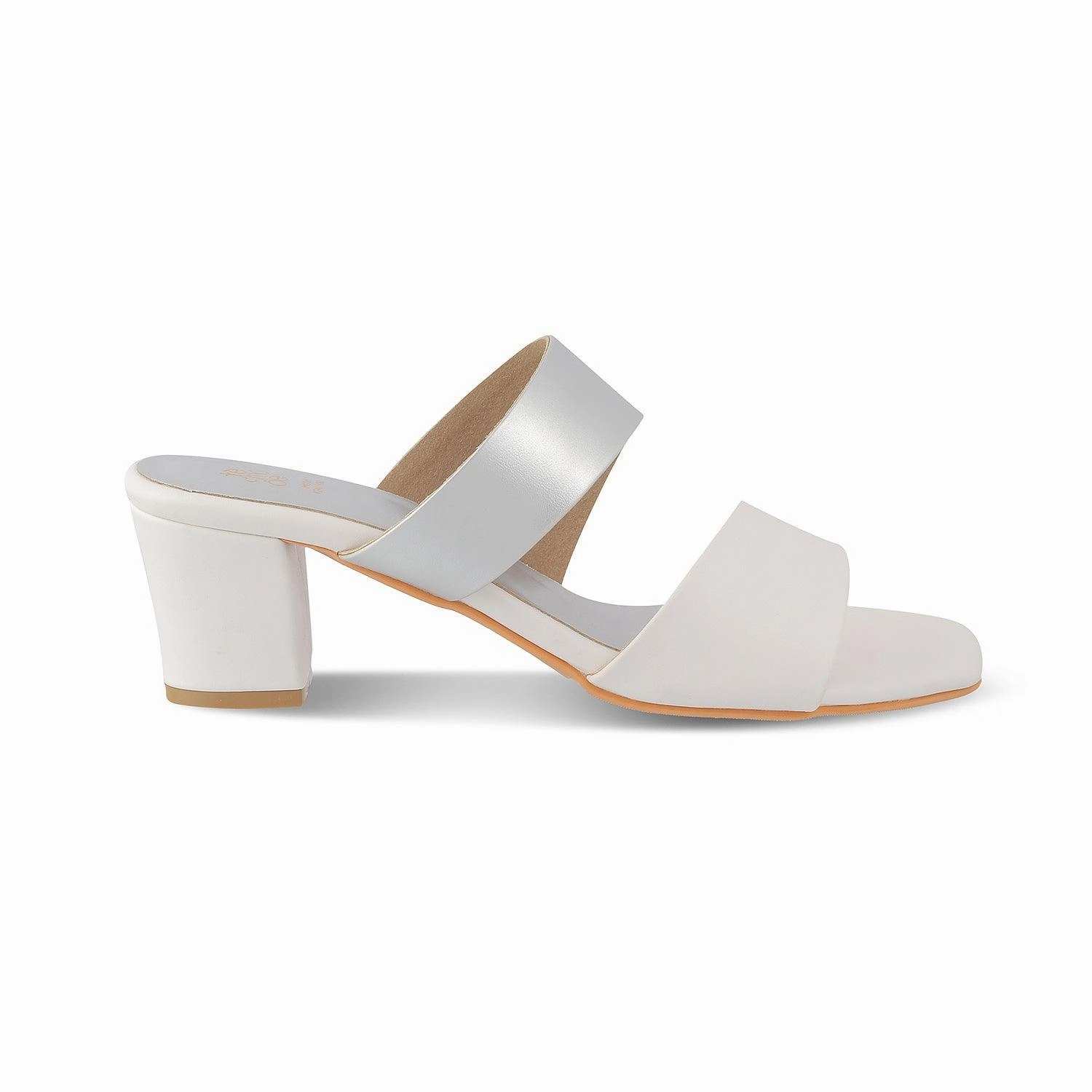 The Satania Silver Women's Dress Block Heel Sandals Tresmode Sandals Heels