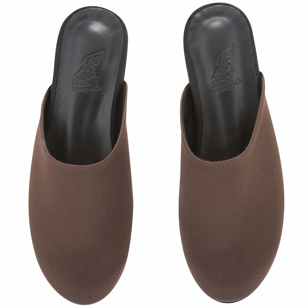The Slipper Brown/Black Thick Soled Slippers