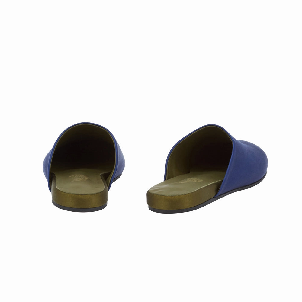 The Slipper Navy/Khaki House Slippers Amazon
