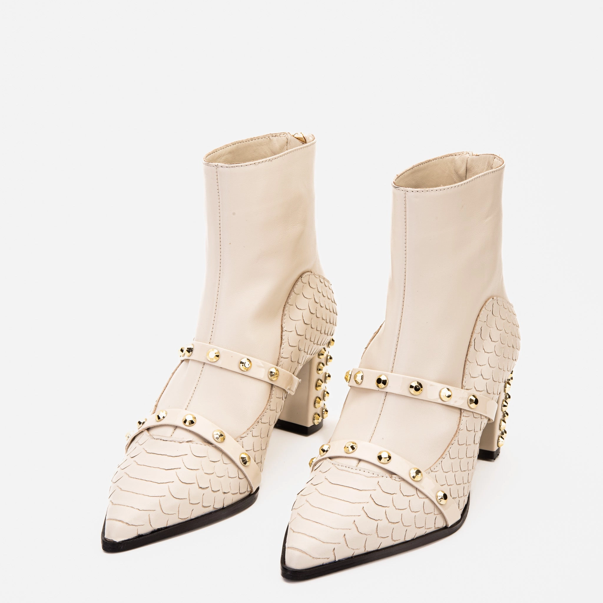 The Valentina Leather Block Heel Women Boot Western Wear Boots