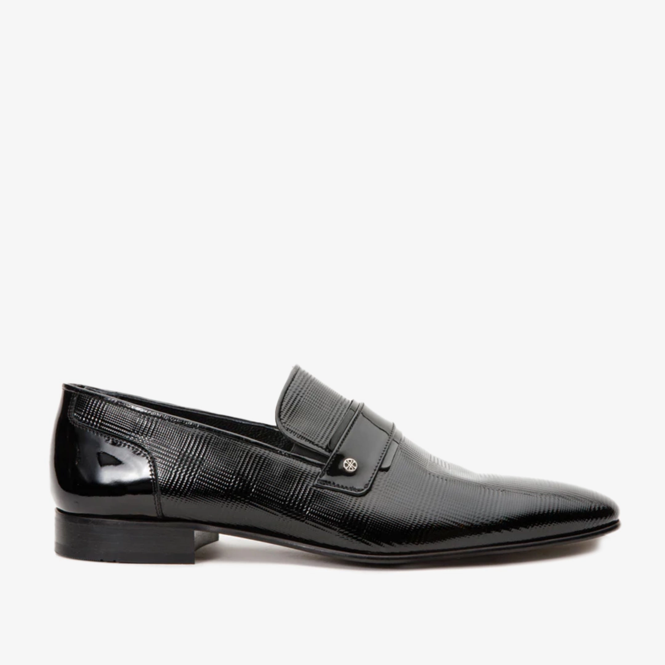 The Warsaw Men Shoe Black Leather Bit Loafer Formal Dress And Shoes