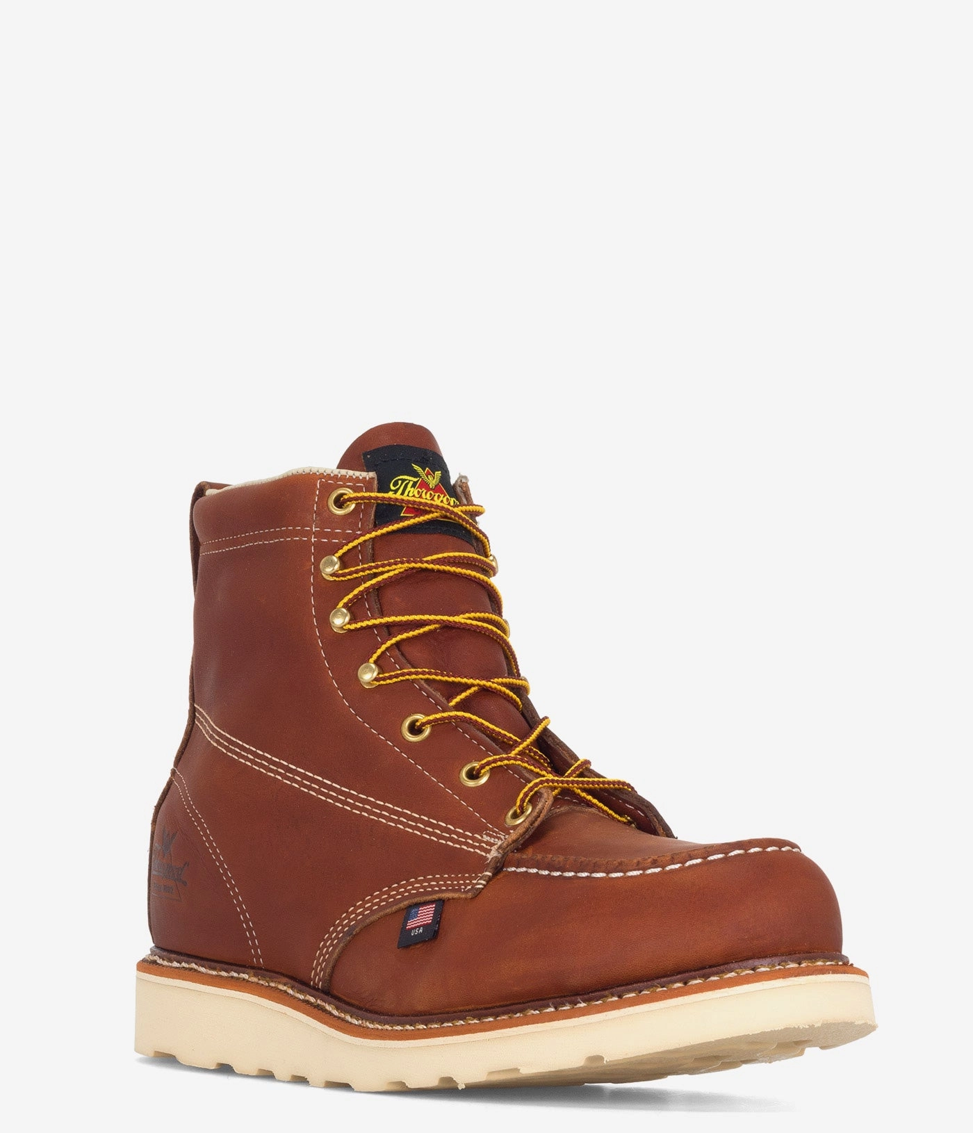 Thorogood American Heritage 6" Safety Toe Moc Toe MAXWear Wedge - Men